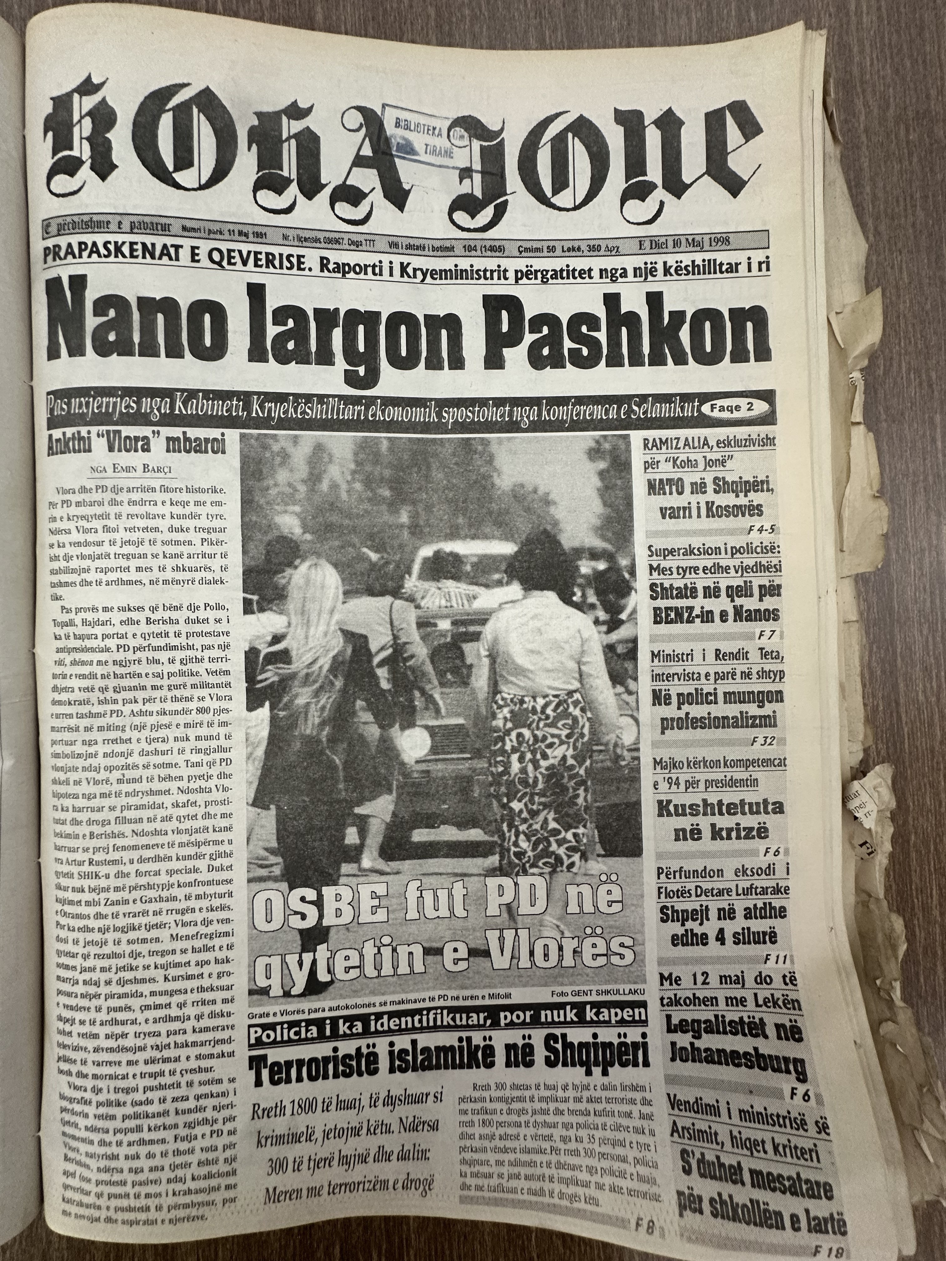 Koha Jonë 1998-05-10